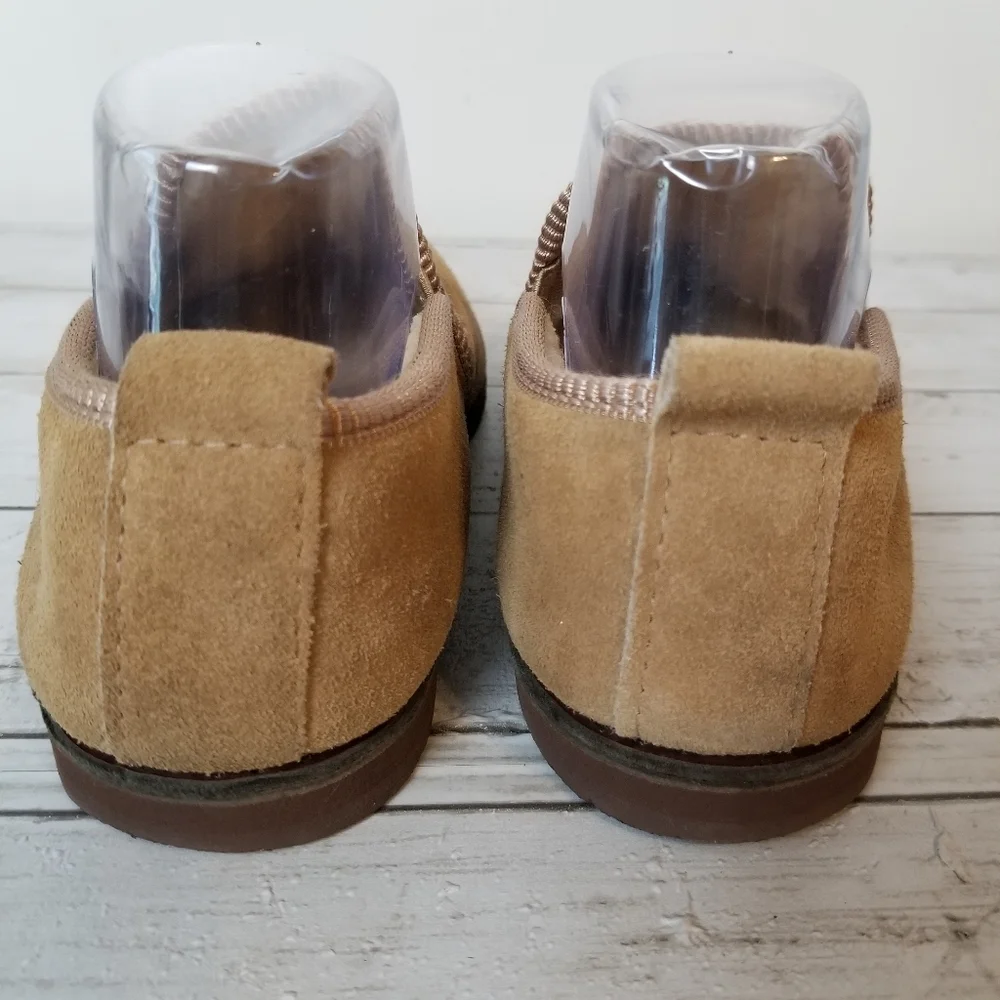 Faux Suede Faux Fur Slip-On Scuff Slipper Loafers